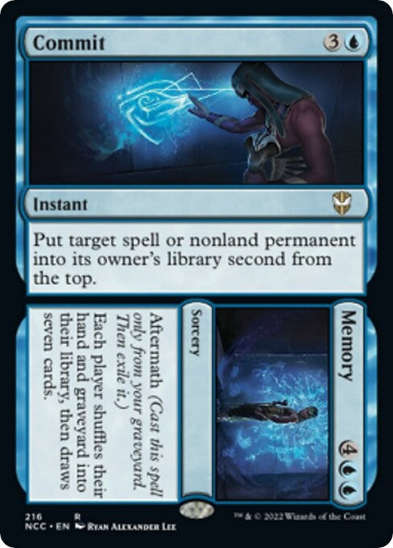 Commit // Memory (216) [NCC] - MTG Single