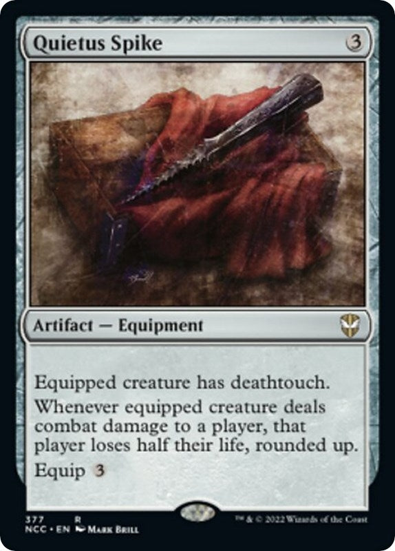 Quietus Spike (377) [NCC] - MTG Single