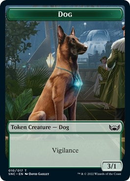Dog Token (0) [SNC] - MTG Single