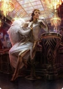 Elspeth Resplendent Art Card (3/81) (3) [ASSNC] - MTG Single