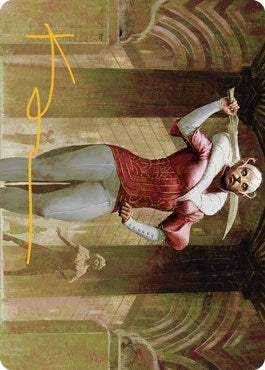 Mage’s Attendant Art Card (Gold-Stamped Signature) (5) [ASSNC] - MTG Single
