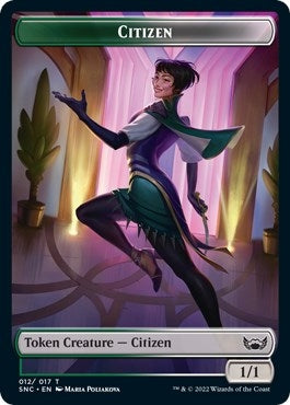 Citizen Token (0) [SNC] - MTG Single