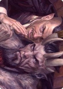 A Little Chat Art Card (12) [ASSNC] - MTG Single