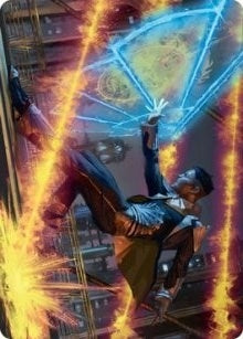 Wingshield Agent Art Card (14) [ASSNC] - MTG Single