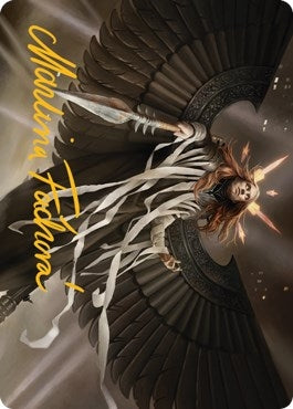 Angel of Suffering Art Card (Gold-Stamped Signature) (16) [ASSNC] - MTG Single