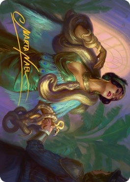 Venom Connoisseur Art Card (Gold-Stamped Signature) (21) [ASSNC] - MTG Single