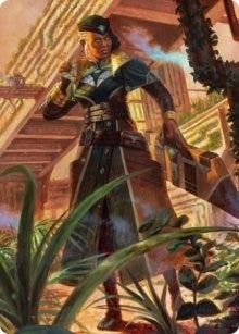 Vivien on the Hunt Art Card (22) [ASSNC] - MTG Single