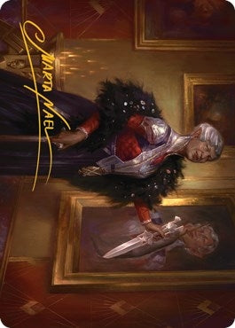 Evelyn the Covetous Art Card (Gold-Stamped Signature) (24) [ASSNC] - MTG Single