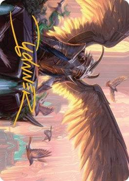 Falco Spara Pactweaver Art Card (25/81) (Gold-Stamped Signature) (25) [ASSNC] - MTG Single