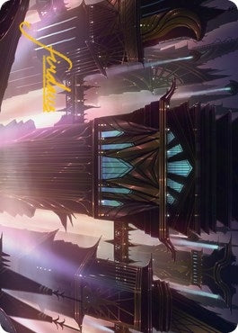 Skybridge Towers Art Card (Gold-Stamped Signature) (37) [ASSNC] - MTG Single