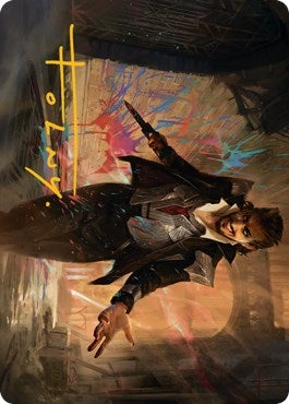 Anhelo the Painter Art Card (Gold-Stamped Signature) (38) [ASSNC] - MTG Single