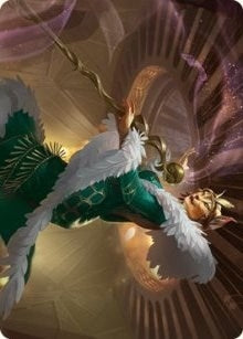 Kitt Kanto Mayhem Diva Art Card (42) [ASSNC] - MTG Single