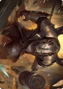 Perrie the Pulverizer Art Card (43) [ASSNC] - MTG Single