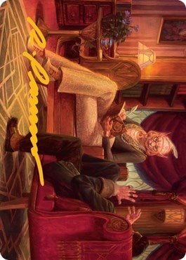 Phabine Boss’s Confidant Art Card (Gold-Stamped Signature) (46) [ASSNC] - MTG Single