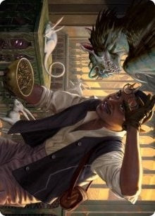 Bennie Bracks Zoologist Art Card (49) [ASSNC] - MTG Single