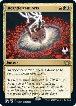 Incandescent Aria (192) [PPSNC] - MTG Single