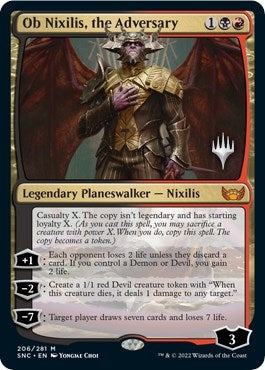 Ob Nixilis the Adversary (206) [PPSNC] - MTG Single
