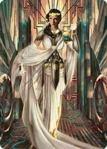 Elspeth Resplendent Art Card (64/81) (64) [ASSNC] - MTG Single