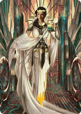 Elspeth Resplendent Art Card (64/81) (Gold-Stamped) (64) [ASSNC] - MTG Single