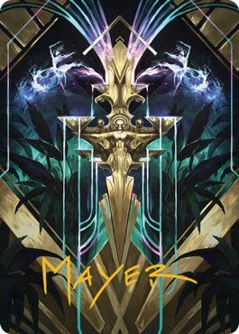 Halo Fountain Art Card (Gold-Stamped Signature) (66) [ASSNC] - MTG Single
