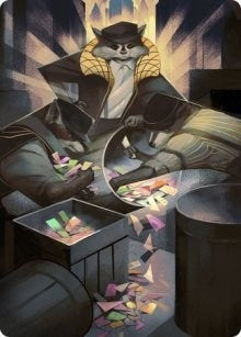 Masked Bandits Art Card (69) [ASSNC] - MTG Single