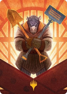 Mr. Orfeo the Boulder Art Card (Gold-Stamped) (70) [ASSNC] - MTG Single