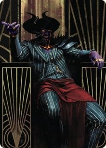 Ob Nixilis the Adversary Art Card (71/81) (71) [ASSNC] - MTG Single