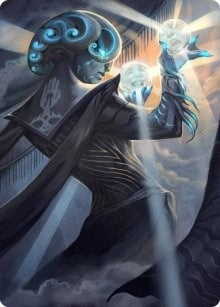 Queza Augur of Agonies Art Card (75) [ASSNC] - MTG Single