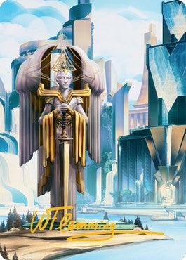 Island Art Card (Gold-Stamped Signature) (78) [ASSNC] - MTG Single