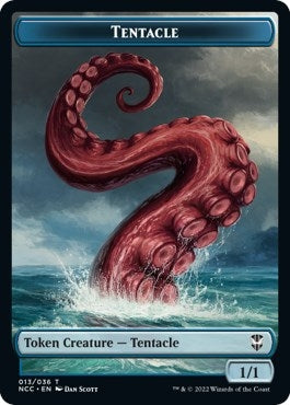 Tentacle // Clue Double-sided Token (0) [NCC] - MTG Single