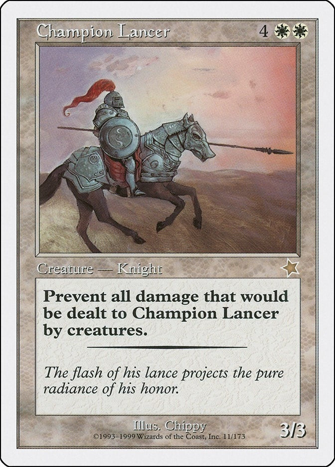 Champion Lancer (11) [S99] - MTG Single