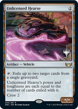 Unlicensed Hearse (246) [PPSNC] - MTG Single