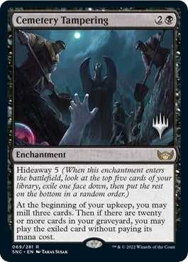 Cemetery Tampering (69) [PPSNC] - MTG Single
