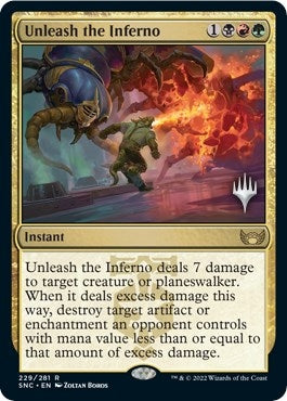 Unleash the Inferno (229) [PPSNC] - MTG Single