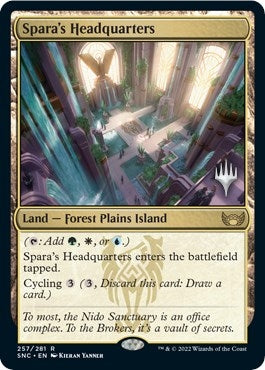 Spara’s Headquarters (257) [PPSNC] - MTG Single
