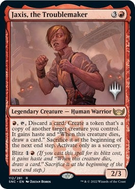 Jaxis the Troublemaker (112) [PPSNC] - MTG Single