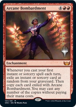 Arcane Bombardment (101) [PPSNC] - MTG Single