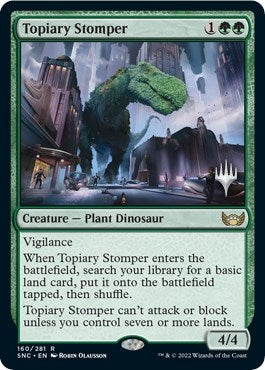 Topiary Stomper (160) [PPSNC] - MTG Single