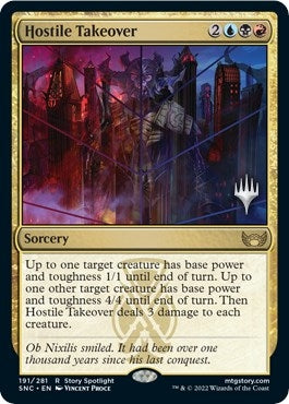 Hostile Takeover (191) [PPSNC] - MTG Single