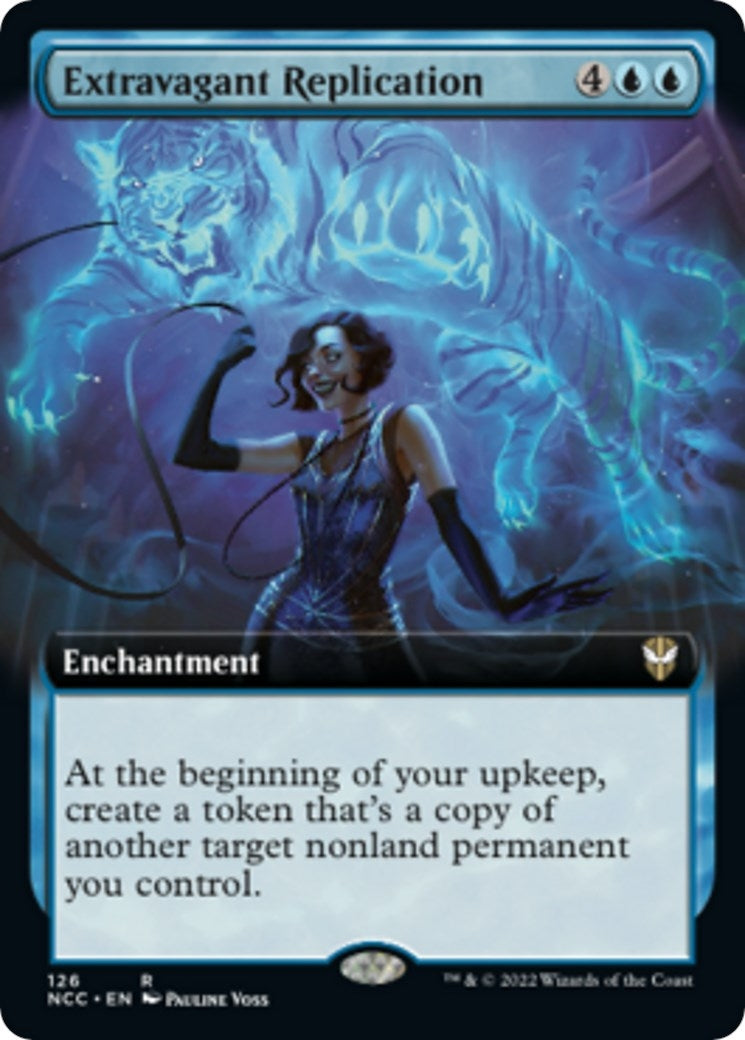 Extravagant Replication (Extended Art) (126) [NCC] - MTG Single