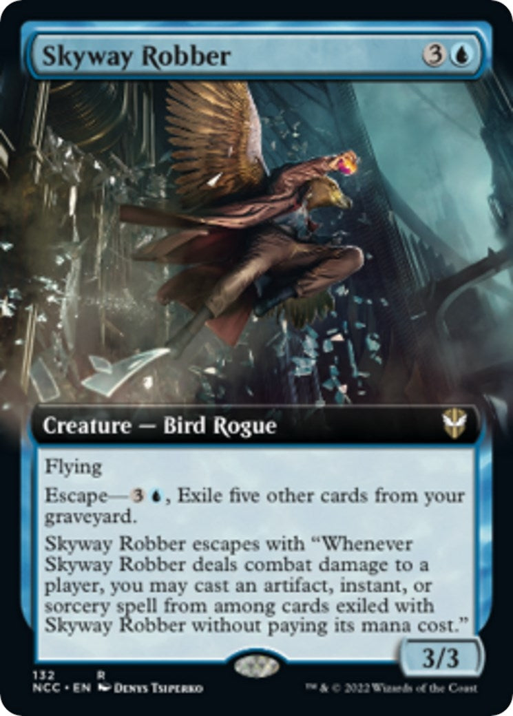 Skyway Robber (Extended Art) (132) [NCC] - MTG Single