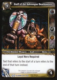 Staff of the Ashtongue Deathsworn - WoW Single