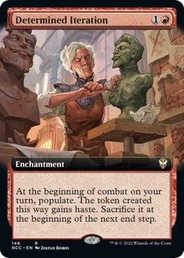 Determined Iteration (Extended Art) (146) [NCC] - MTG Single