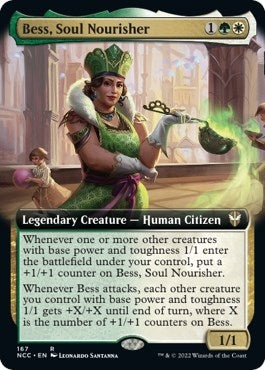 Bess Soul Nourisher (Extended Art) (167) [NCC] - MTG Single