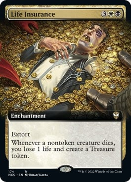 Life Insurance (Extended Art) (174) [NCC] - MTG Single