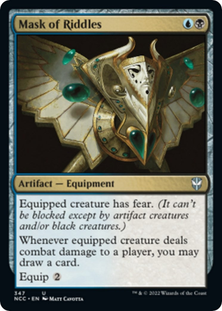 Mask of Riddles (347) [NCC] - MTG Single