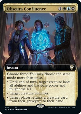 Obscura Confluence (Extended Art) (176) [NCC] - MTG Single