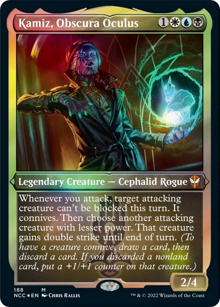 Kamiz Obscura Oculus (Display Commander) - Thick Stock (188) [NCC] - MTG Single