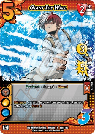 Giant Ice Wall (138) [MHA] - UniVersus Single