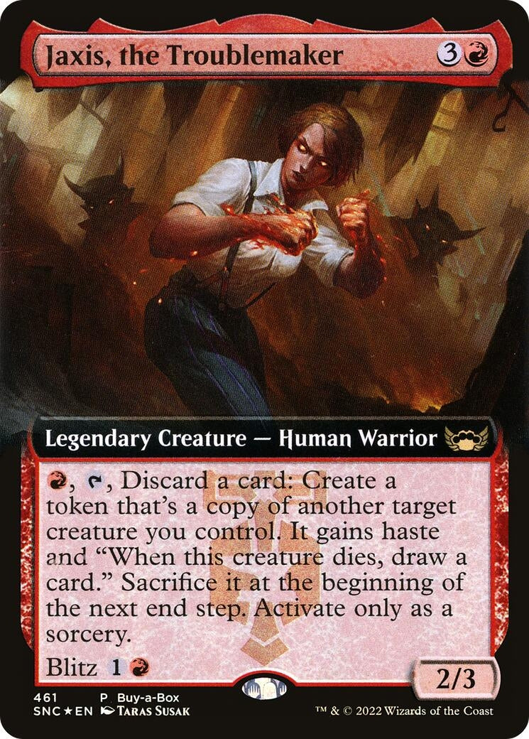 Jaxis the Troublemaker (461) [BABP] - MTG Single